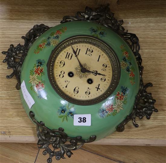 A French provincial wall clock